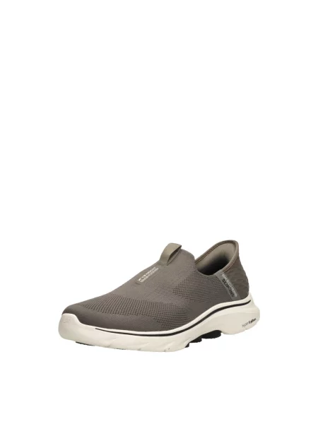 Sneakersy Skechers brązowe