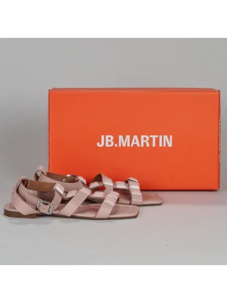 Pantofi Jb Martin cu perle roz