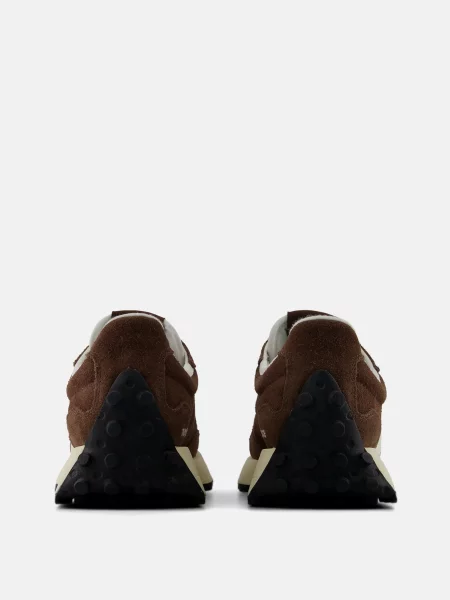 Замшеві кросівки New Balance 327 коричневі
