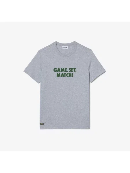Футболка Lacoste серая