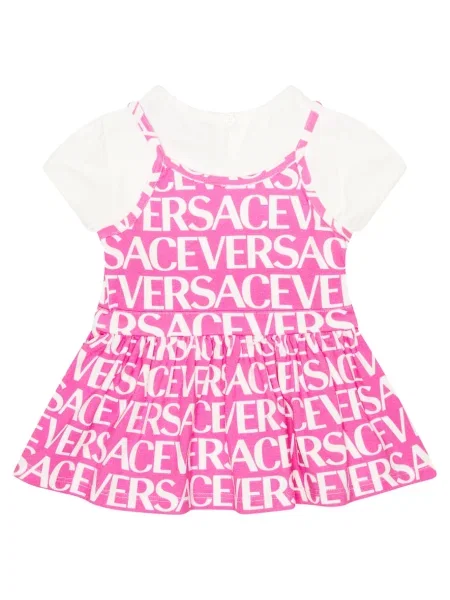 Φόρεμα Versace ροζ