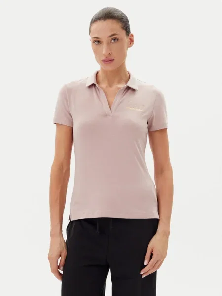 Emporio Armani Tricou polo roz