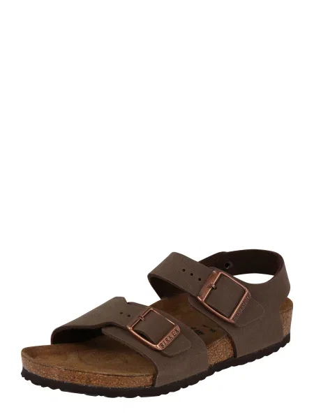 BIRKENSTOCK Pantofi deschiși New York mokka maro