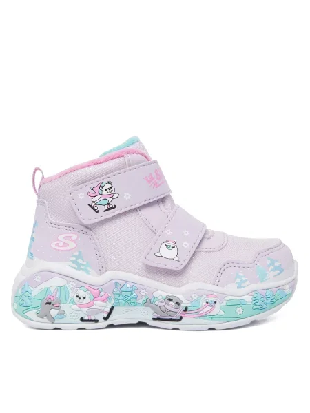 Μπότες Χιονιού Skechers Play Scene μωβ