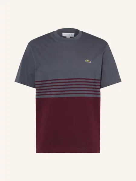 Lacoste T-Shirt rot niebieska