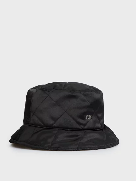 Стьобаний капелюх Calvin Klein чорний