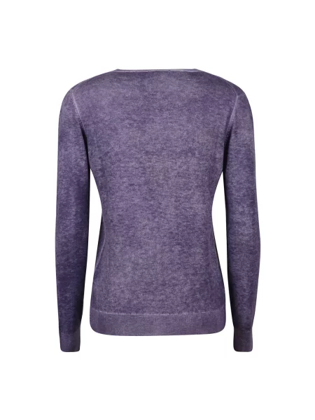 Sweter Avant Toi z kaszmiru fioletowy