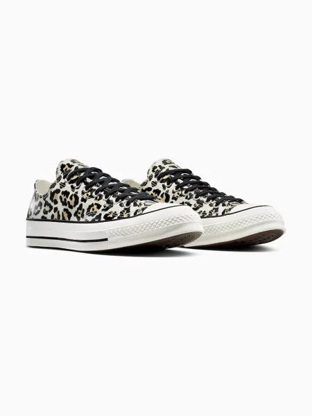 Superge Converse Chuck 70 z leopardjim vzorcem bež