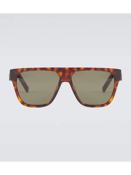 Kvadratna sončna očala Dior Eyewear rjava