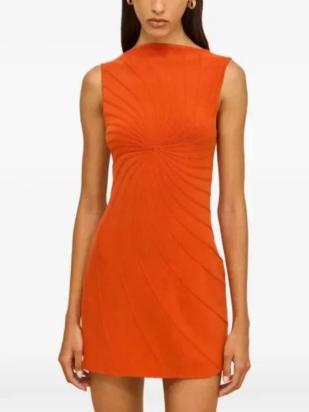 Rochie Cult Gaia tricotate portocaliu