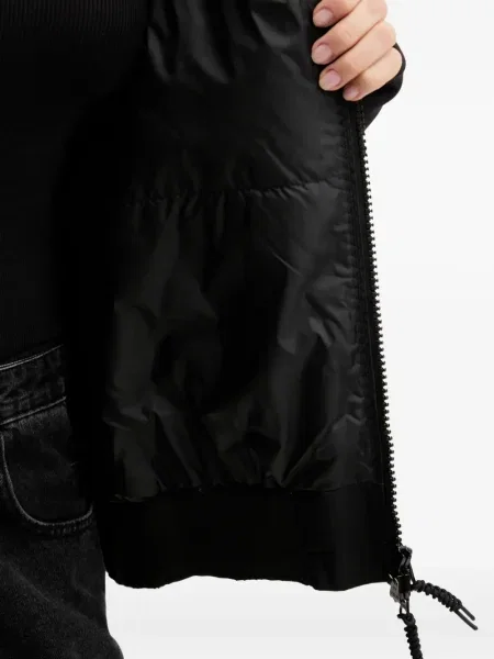 Pantaloni Adidas cu glugă cu dungi alergare negru