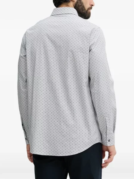 Lung cămașă Armani Exchange gri