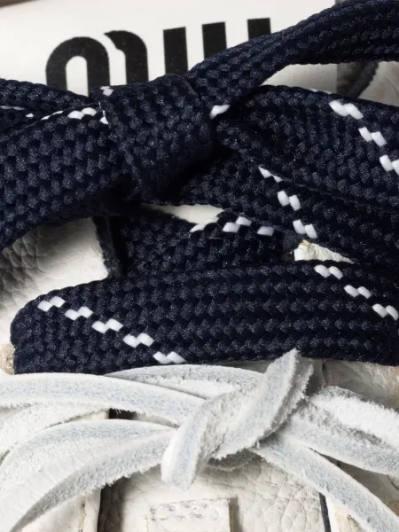Sneakerși Miu Miu din piele