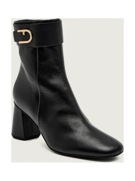 Furla De piele botine cu FURLA CHIC negru