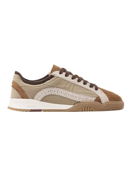 Sneakersy Via Vai skórzane beżowe