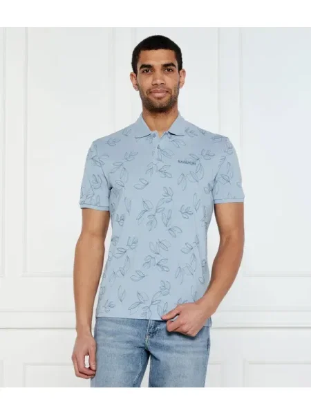 Napapijri Polo E-BROLIO SS | Relaxed fit albastru