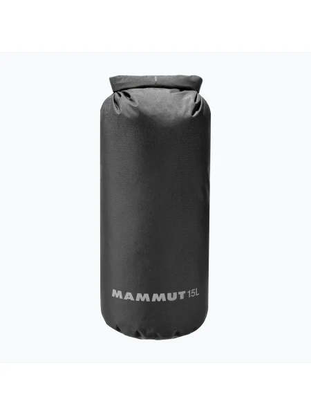 Olcsóbban. Mammut Drybag Light 15 l vízálló táska fekete. Méret: 15 l fekete