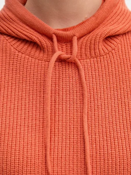 Шапка United Colors Of Benetton с капюшоном оранжевая