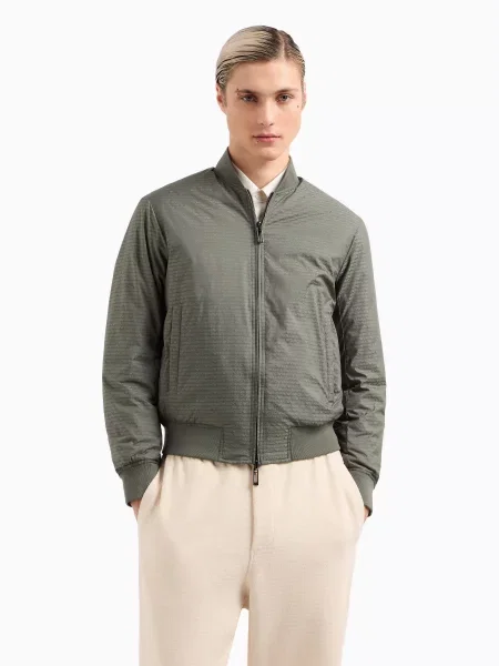 Бомбер Emporio Armani зеленый
