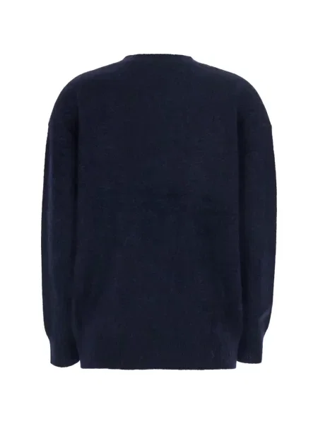 Fular 's Max Mara tricotate albastru