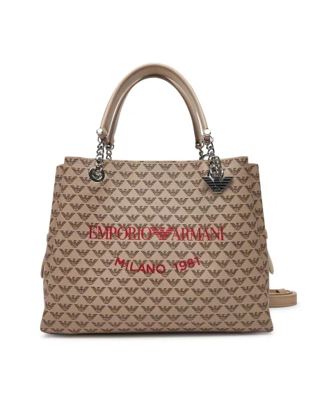 Сумка Emporio Armani бежевая