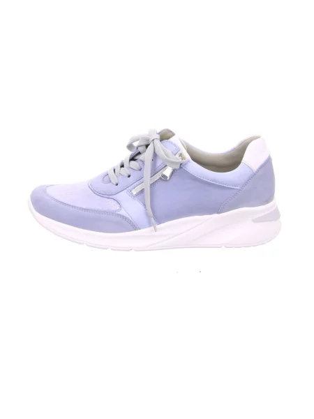 Sneakersy Waldläufer skórzane niebieskie