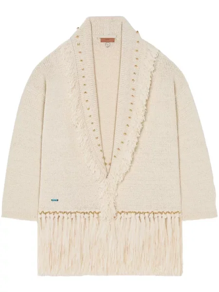 Cardigan Alanui alb