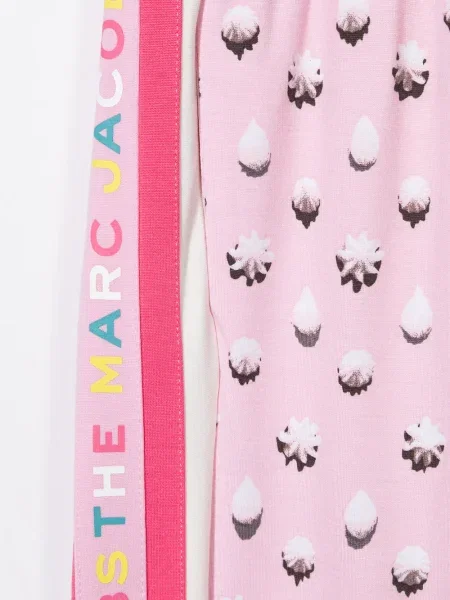 Spodnie dziecięce Marc Jacobs różowe