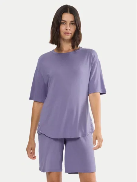 Triumph Pižama Timeless Sensuality vijolična