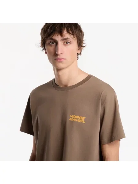 Тениска Horsefeathers Carmy T-Shirt Fossil XL