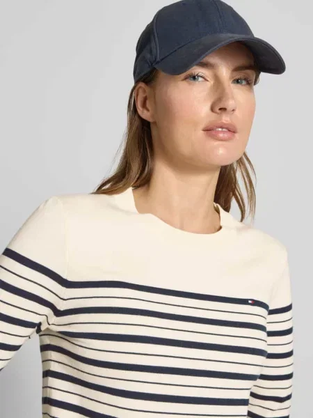 Regular Fit sweter z dzianiny z mieszanki bawełny Tommy Hilfiger