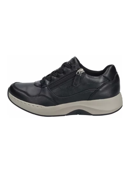 Sneakersy Josef Seibel skórzane czarne