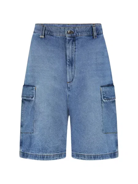 Pantaloni scurți din denim Flâneur albastru