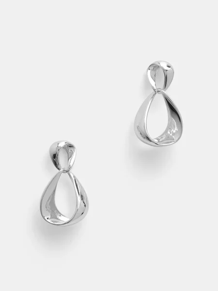 Srebrne naušnice Answear.LAB