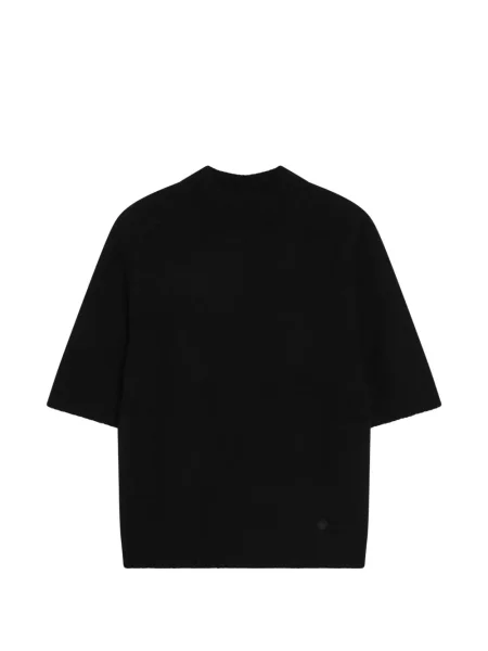 Top Loulou De Saison din cașmir negru