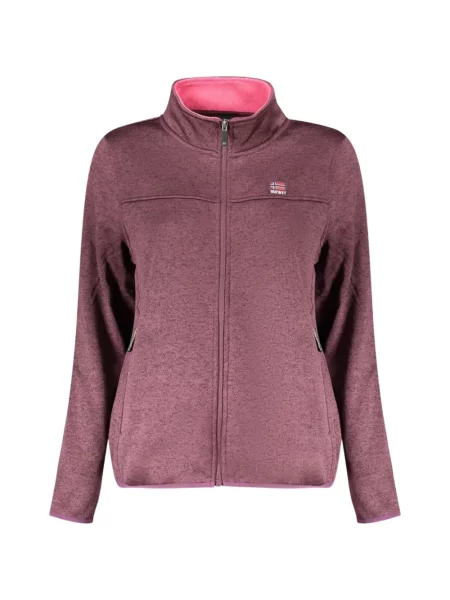Hanorac cu fermoar Norwegian Rain violet