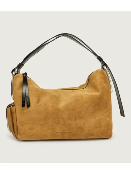 Marc Jacobs Geantă pe umăr The Large Shoulder Bag | piele întoarsă bej