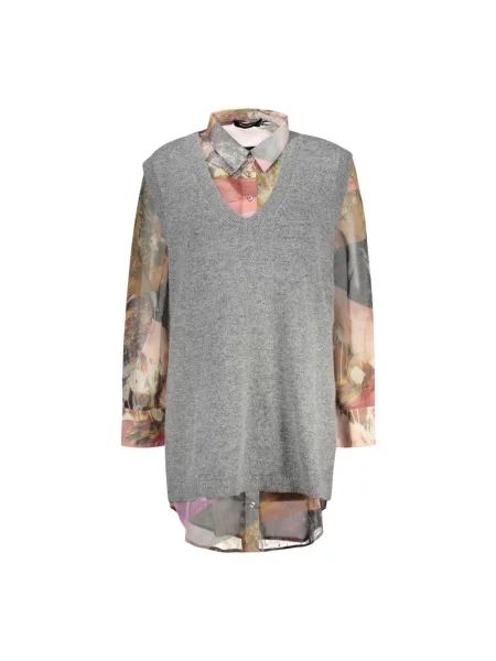 Sukienka Desigual Nantes Dress Black M szara