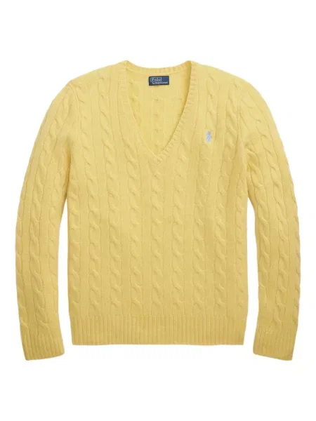 Căciulă Polo Ralph Lauren cu broderie tricotate de costum albastru