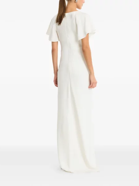 Lung rochie maxi Rotate Birger Christensen cu volane
