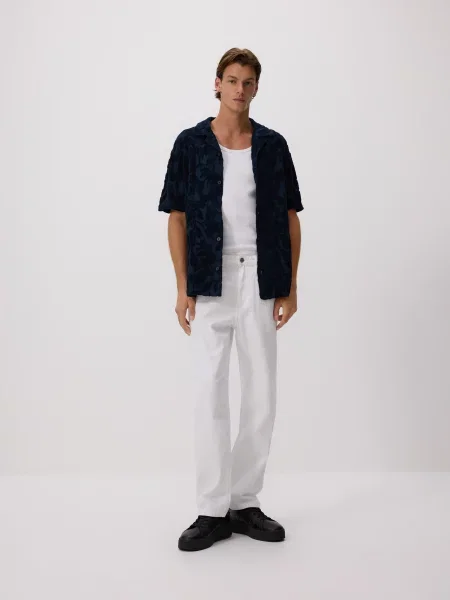 Рубашка Reserved синяя