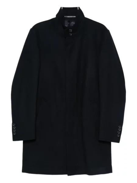 Palton Karl Lagerfeld de lână albastru