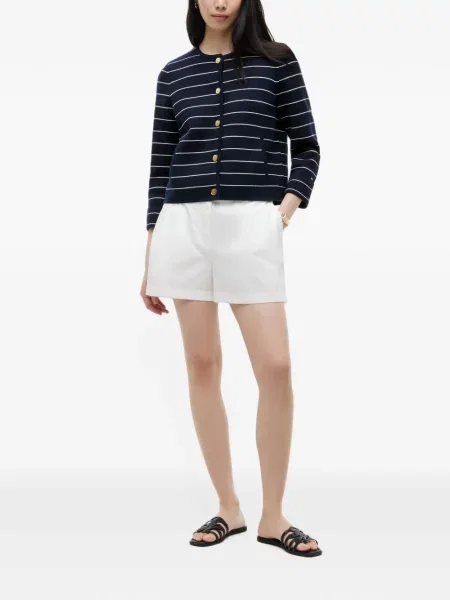 Cardigan Tommy Hilfiger cu dungi albastru