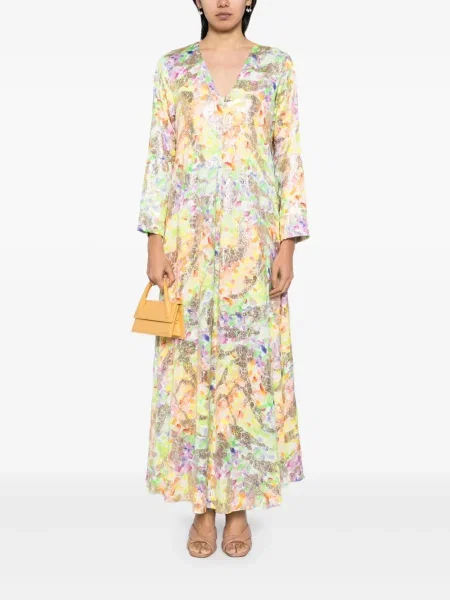 Rochie Bambah verde