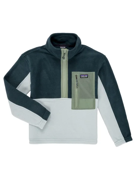 Mikina na zips Patagonia zelená