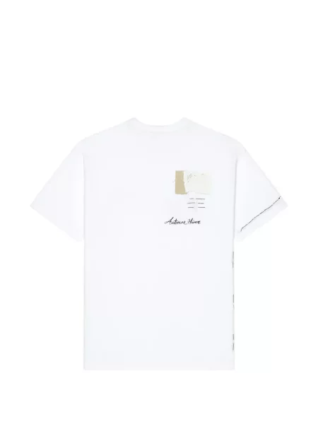 Tricou Givenchy cu imagine alb