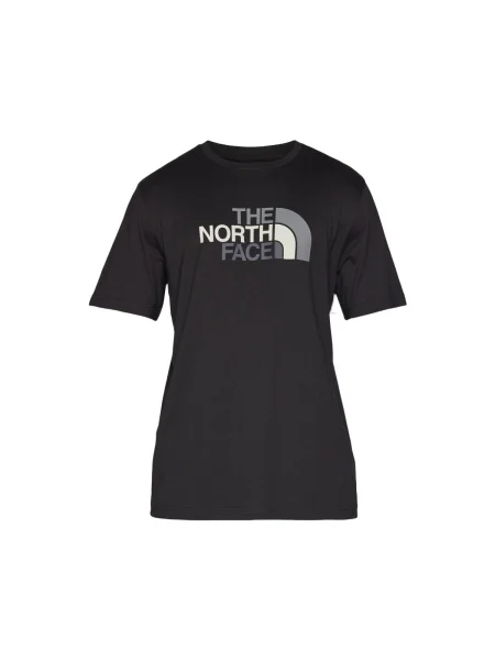 THE NORTH FACE Tricou EASY gri deschis alb negru