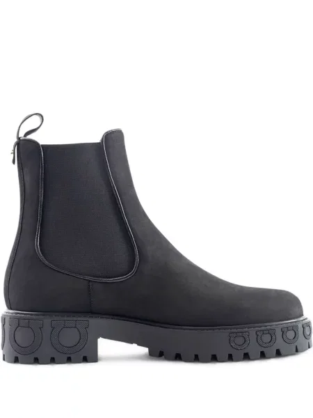 Chelsea boots Ferragamo černé