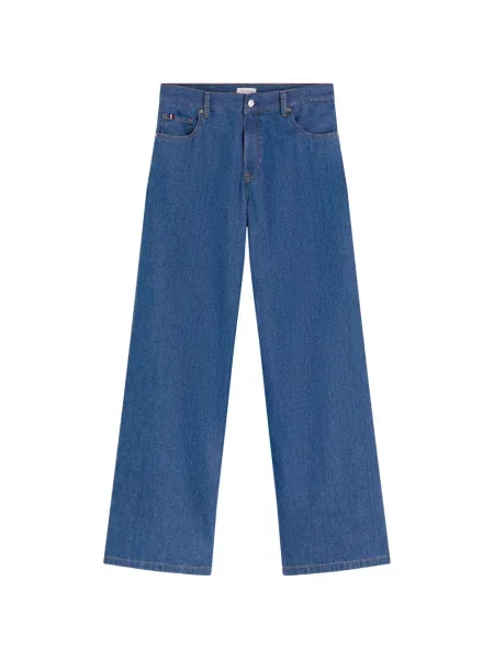 Blugi cu picior larg Tommy Hilfiger albastru
