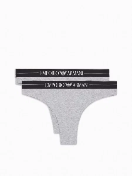 Набір трусів Emporio Armani сірий